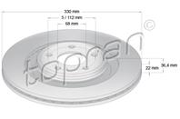 Диск тормозной