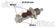Цилиндр тормозной главный CITROEN: AX 86-97, ZX 91-97, PEUGEOT: 106 I 91-96, 205 I 83-87, 205 I кабр