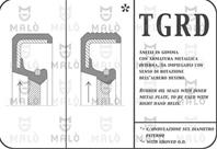 Сальник вала коленчатого передний