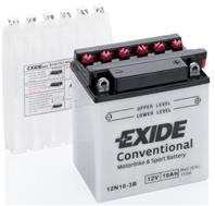 АКБ 12V - 10 А/ч EXIDE (12N10-3B)