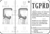 MA680PRDF_Сальник распр OPEL FORD MAZDA
