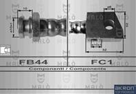 Шланг тормозной задний
