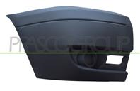 Бампер передний правая часть  без отверстий под ПТФ / FORD Transit 06~