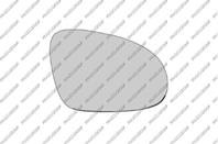 Стекло зеркала левое  асферическое с подогревом / SKODA Superb  VW Golf V  Plus  Jetta  Passat B5  ...