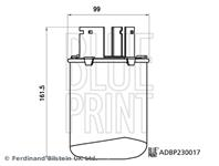 Blue print kraftstofffilter