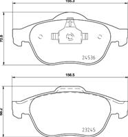 Brake pad set  disc brake