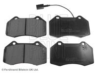 К-кт колодки пер fiat punto/grande punto/alfa mito 1.4 07- (ceramic)