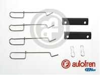 D42386A_рем.к-кт торм.колодок зад.!\ Renault Megane 1.2/1.4/1.6 99>/Clio 1.2/1.5 01>