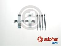 D42493A_рем.к-кт торм.колодок пер.!\ Audi 80 72-78/Mercedes W126 85-91