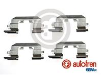 Комплект монтажный тормозных колодок