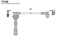 T350b провода в/в к-т hyundai