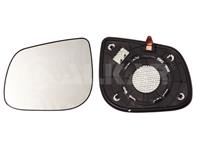 Стекло зеркала левого KIA Picanto 05/11-> выпуклое  с подогревом