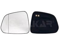 6471449 стекло зеркала левое! с кроншт. асфер. с подогр. chevrolet captiva 11&gt  opel antara 06&gt