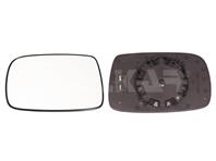6431268 стекло зеркала левого! с кроншт. выпукл. с подогр. toyota yaris 99-03