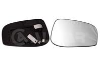 Стекло зеркала правого Volvo S60  S80  V70 03/03->08/07 выпуклое  с подогревом