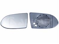 6471440 стекло зеркала левого! с кроншт. асфер. с подогр. opel zafira 99-05