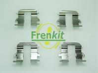 F901746_ремк-т торм.колодок задних! Mando\ Hyundai i10 08>/Picanto 04-11/11>