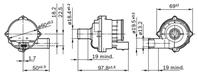 BOSCH 0 392 023 004 Насос водяной MB/VW электрический