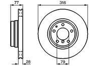 0 986 478 622_диск тормозной передний! BMW E38 2.