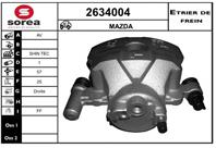 2634004_суппорт тормозной передний прав.!\ Mazda 6 all 02-07