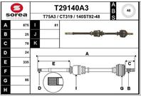 Вал приводной EAI T29140A3