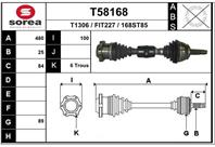 Вал приводной EAI T58168