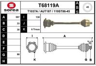 Вал приводной EAI T68119A