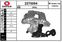 2275004_суппорт тормозной задний прав.!Bosch\ Opel Astra 1.2-1.8/1.7TD/1.7TDi 98>