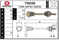 Вал приводной EAI T58356