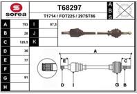 Вал приводной EAI T68297