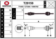 Вал приводной EAI T29159