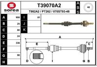 Вал приводной EAI T39070A2