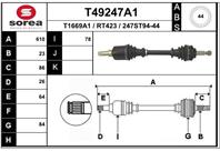 Вал приводной EAI T49247A1