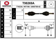 Вал приводной EAI T98269A