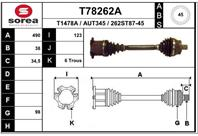 Вал приводной EAI T78262A