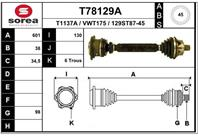 Вал приводной EAI T78129A