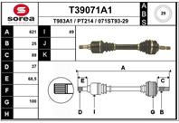 Вал приводной EAI T39071A1