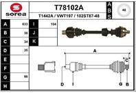 Вал приводной EAI T78102A