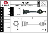 Вал приводной EAI T78329