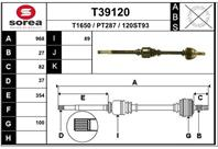 Вал приводной EAI T39120