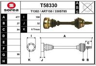 Вал приводной EAI T58330