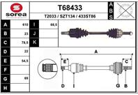 Вал приводной EAI T68433
