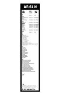 3 397 008 847_щетка плоская! 600/24 Renault Mas