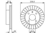 Колодки барабанного ручника 0986487776 от производителя BOSCH