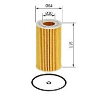 1 457 437 002_фильтр масляный! замена 1 457 429 157 Opel Astra/Omega/Vectra 2.0