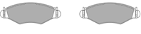 Колодки тормозные передние