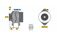 Колодки тормозные дисковые 0986460977 от компании BOSCH