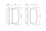 Колодки торм.зад. bmw 3er 06- x1
