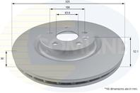 ДИСК ТОРМ Land Rover Discovery 14-, Range Rover 11- (С ПОКРЫТИЕМ)