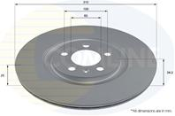 ДИСК ТОРМ Audi A1 14-, Seat Ibiza 15-, VW Polo 13-
